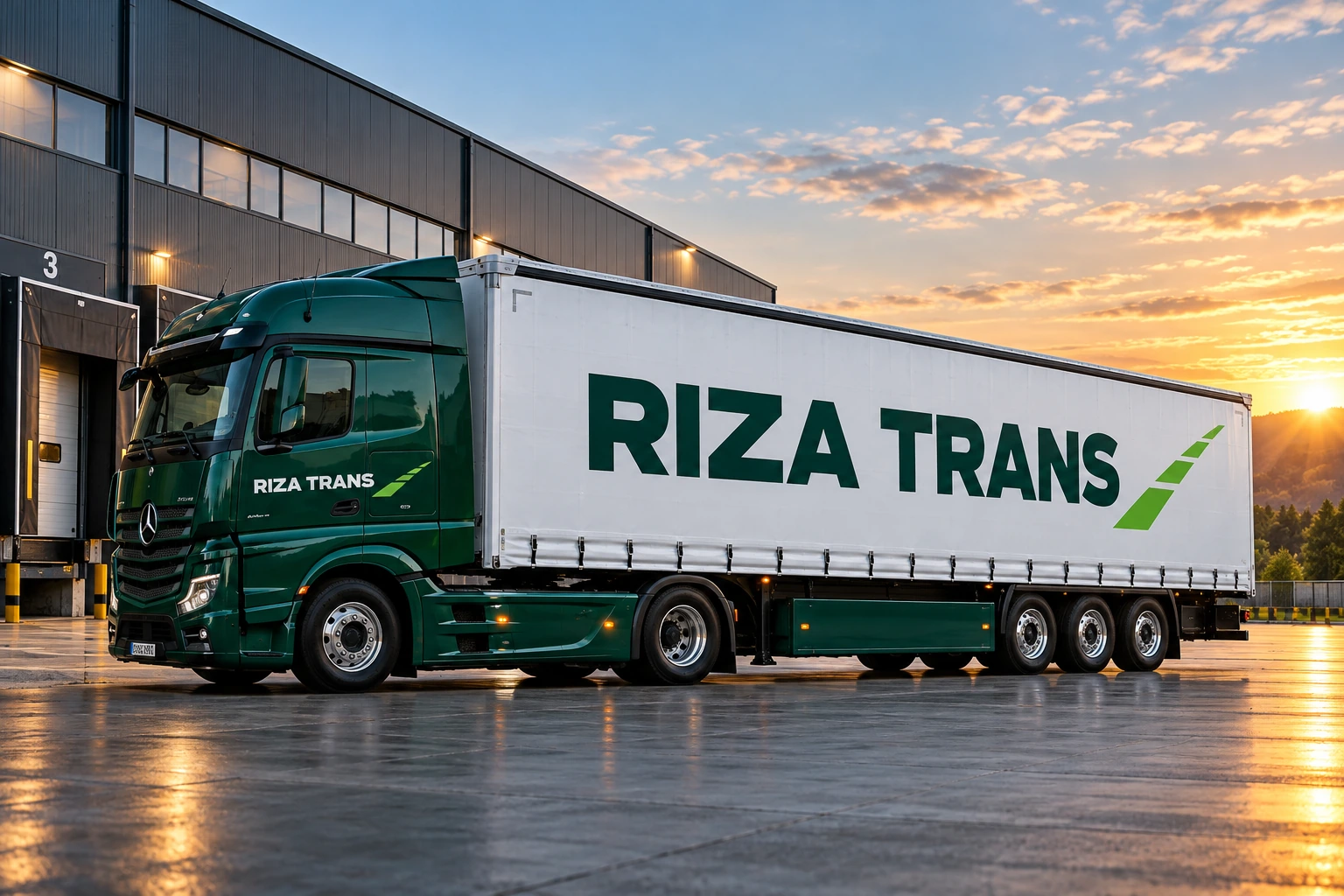 Новости RIZA TRANS — фирменная визуализация RIZA TRANS